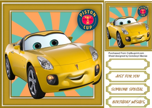 Mustard Star Car 
