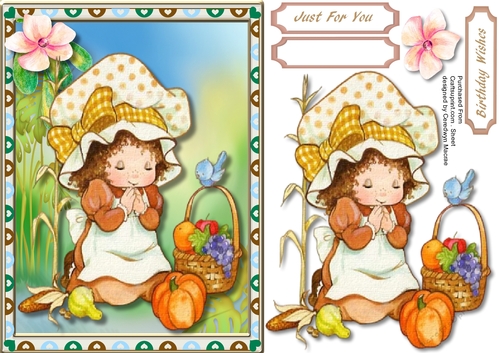 Little Miss Harvest Time 