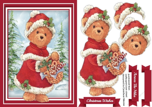 Mrs Santa Bear 
