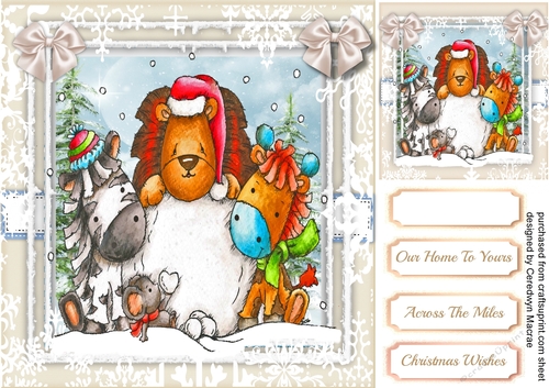 Animal Snow Play 