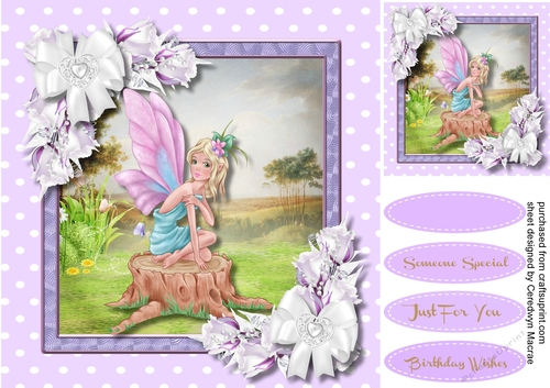 Fairy in the Garden 