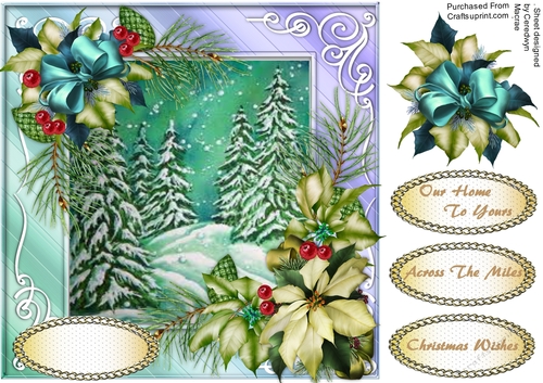 Fir Trees in the Snow 