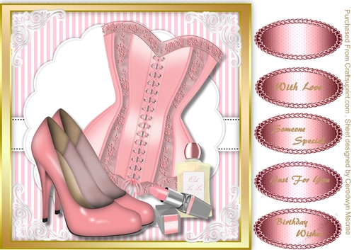 Beautiful Pink  Bask and Makeup