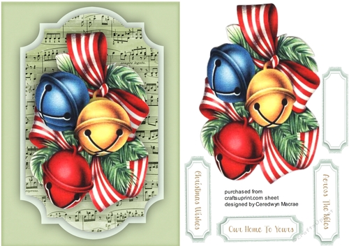 Lovely Jingle Bells and Bow