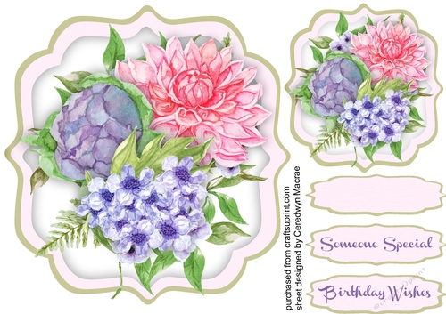 Beautiful Flower topper 1