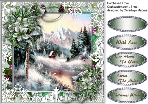 Beautiful Christmas Cabin 2