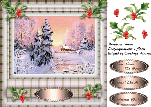 Beautiful Cabin in the Snow 4