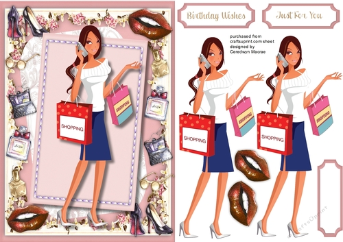 Modern Miss shopping Girl 6