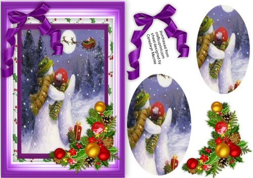 A5 , Santas on His Way 