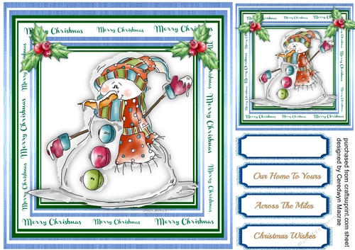 The Flat Bottomed Snowman 