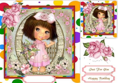 Little Miss in the Garden