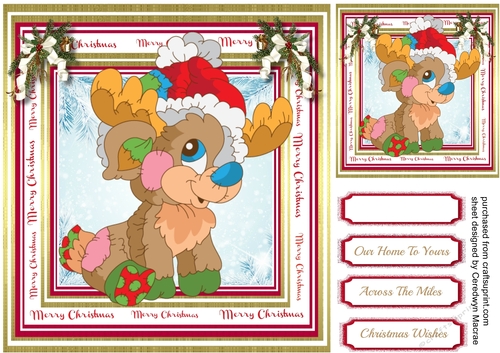 Adorable Christmas Reindeer