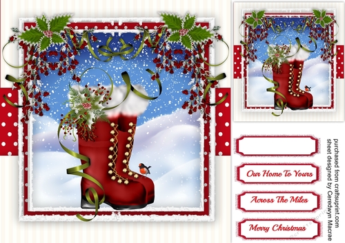 Santas Christmas Boots 1