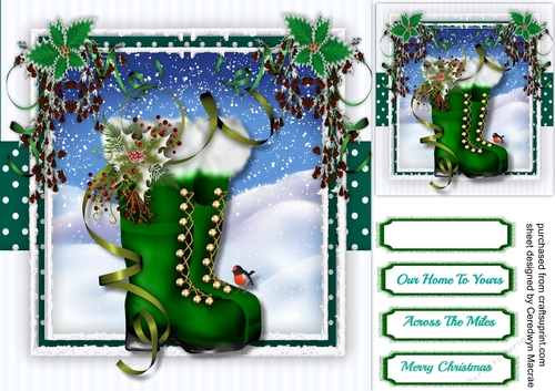 Santas Christmas Boots  3