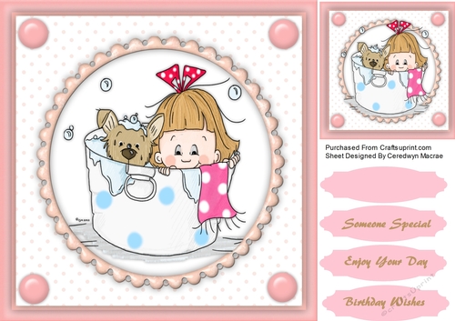 Sassy Sally and Bellas Bathtub 