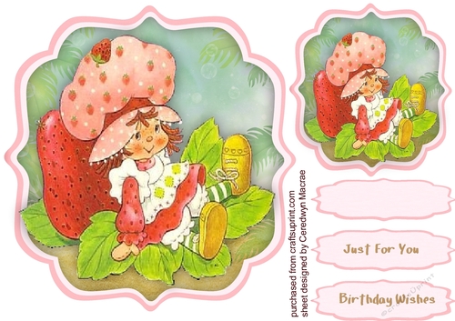 Little Miss in the Strawberrys 