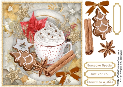 Yummie Ginger Bread Biscuits and Christmas Coffee