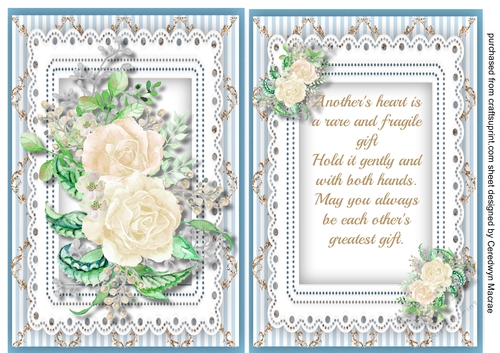 Beautiful White Roses with Anniversary Verse