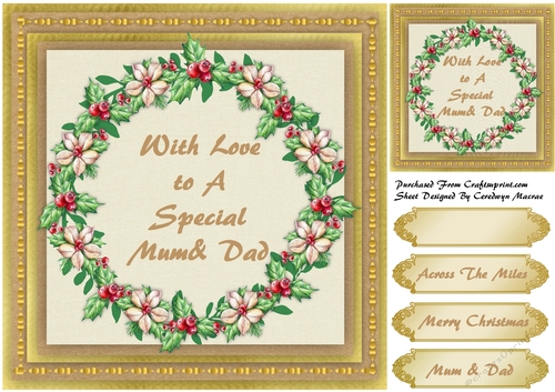 With Love To A Special Mum & Dad  4