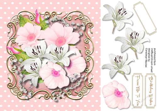 Beautiful Lilys and Roses  2
