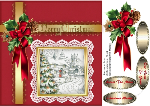 Traditional Merry Christmas Wishes 