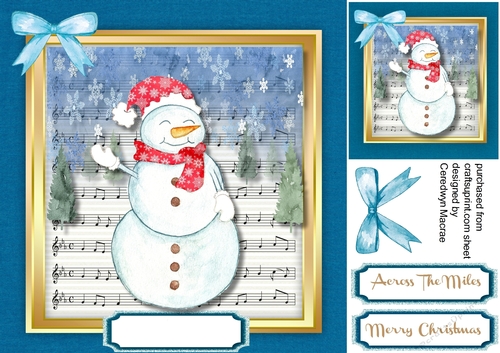 Lovely Snowman on  sheet Music 