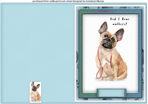 Print and Fold, Did I Hear Walkies 