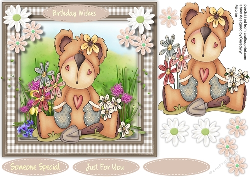 Teddys Gardening Day 