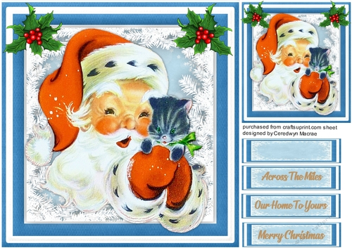 Santa and The Christmas Kitten