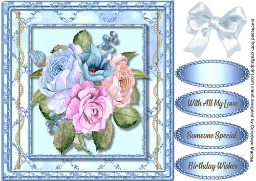 Beautiful Summer Blooms and Pearls  3