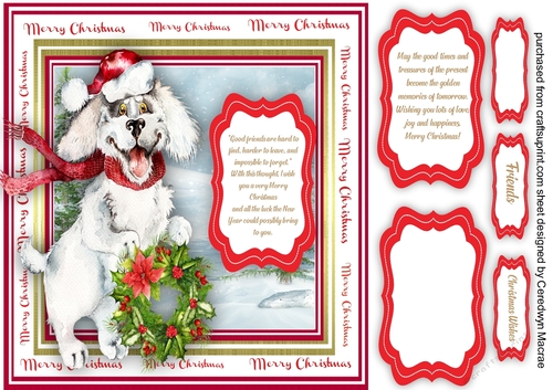 To Friends or Family at Christmas