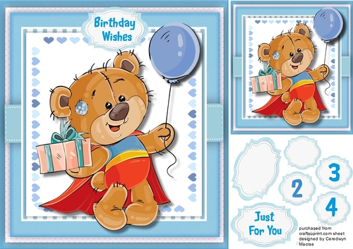 Super Teds Birthday Box