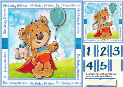 Cute Bears Birthday Fun 6