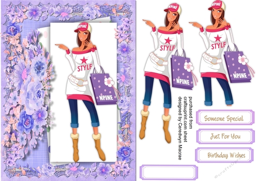 Busy Shopping Girl 2