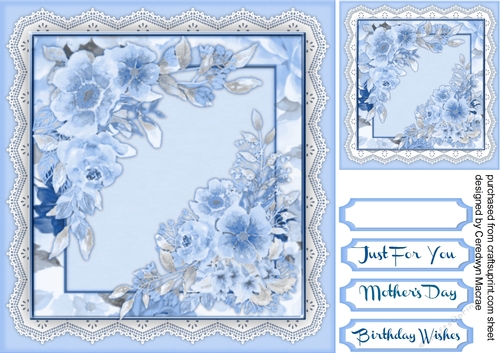 Beautiful Roses on a Vintage Lace Frame 2