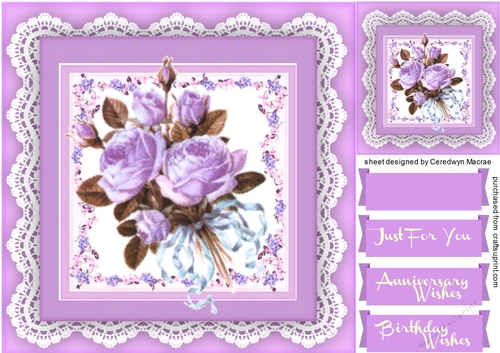 Beautiful lilac Bouquet 