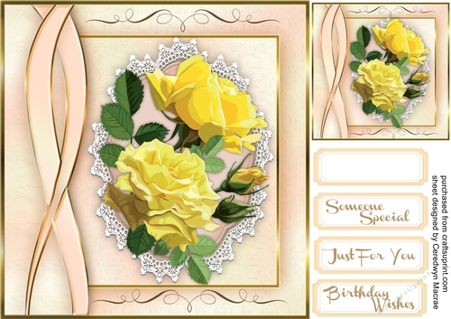 Lovely Yellow Roses 4