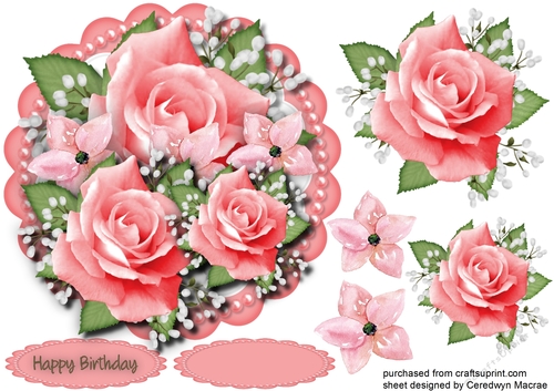 Pink Roses and Babys Braeth 1