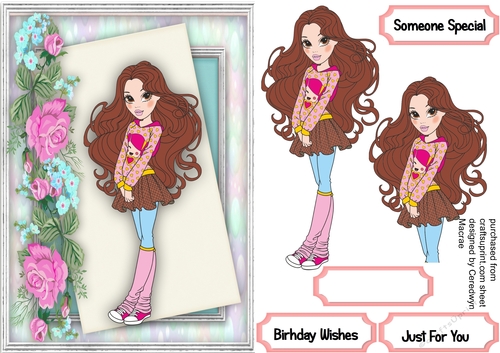 Glitzy Girl 1