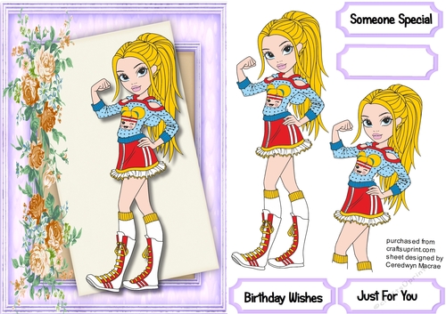 Glitzy Girl  5
