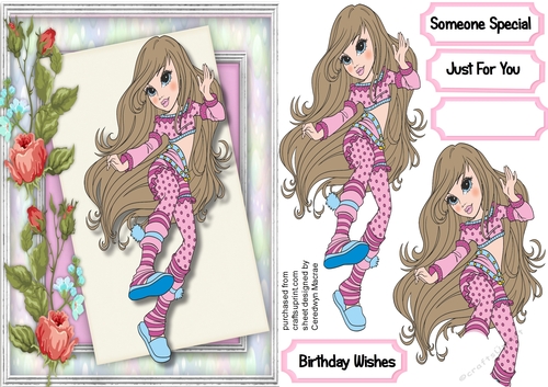 Glitzy Girl  6