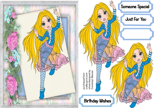 Glitzy Girl  8