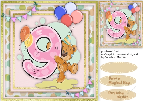 Have a Magical 9th Birthday
