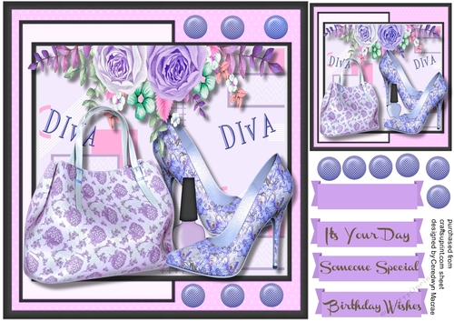 Enjoy Your Day , Diva (Lilac) 