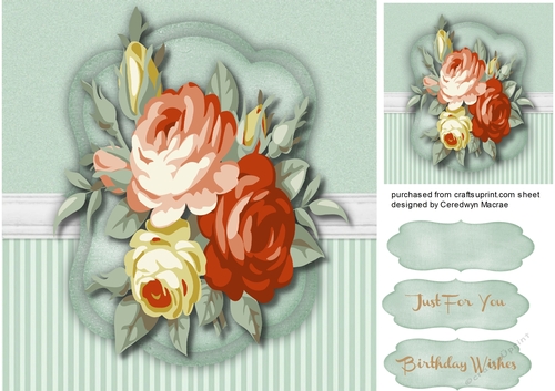 Beautiful Ruset Spring Roses