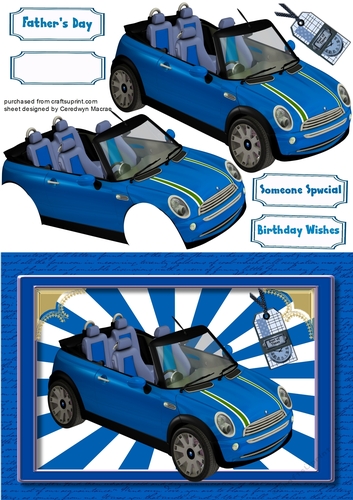 Itys A Mans World , Blue Mini Coup 