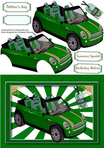 Itys A Mans World , Green Mini Coup 