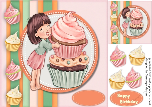 Little Cupcake Girl 