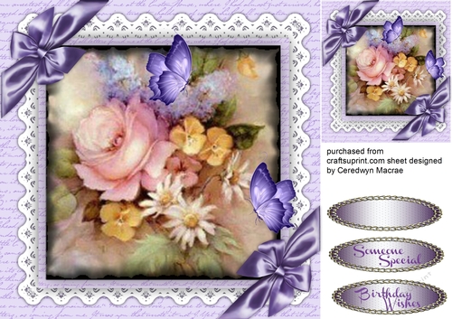 Beautiful Butterflys and Roses 1