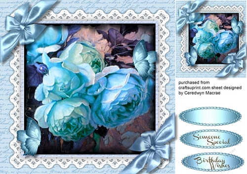 Beautiful Butterflys and Roses 5